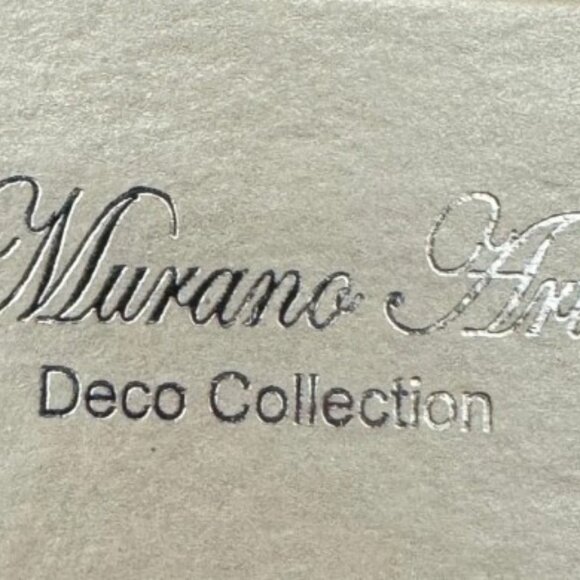 Murano Glass Letter Opener Glass Of Venice Art Deco Collection Original Box - Picture 3 of 7